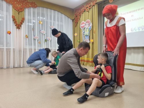 В детском саду № 22 Лениногорска состоялось торжественное посвящение в пешеходы