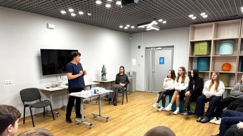 В Центре психолого-педагогической помощи «Логос» состоялась встреча с учениками