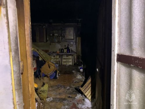 На пожаре в Татарстане погибли два человека