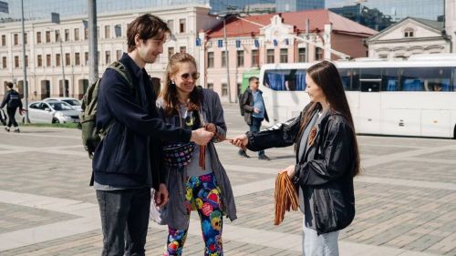 В Татарстане стартовала акция «Георгиевская ленточка»