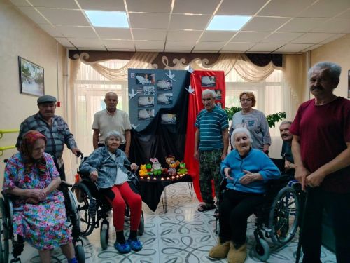 В Лениногорском доме-интернате провели День памяти погибших детей Донбасса
