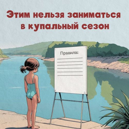 Правила поведения на воде для взрослых и детей
