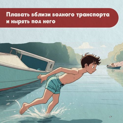 Правила поведения на воде для взрослых и детей