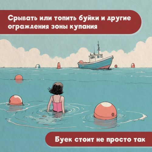 Правила поведения на воде для взрослых и детей