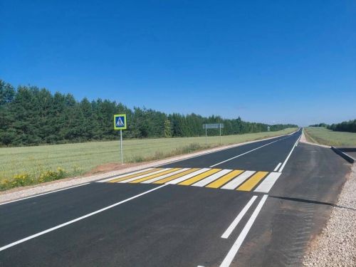 В Татарстане по нацпроекту отремонтировали дорогу «Казань – Ульяновск» – Камское Устье