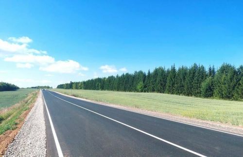 В Татарстане по нацпроекту отремонтировали дорогу «Казань – Ульяновск» – Камское Устье
