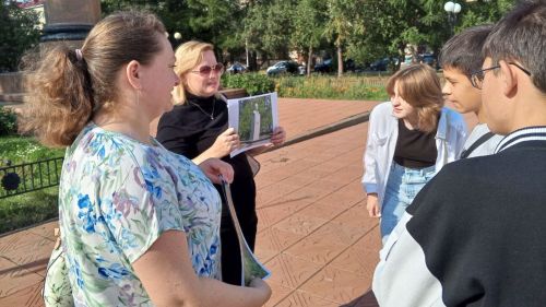 К 70-летию Лениногорска провели уличную викторину на знание достопримечательностей города