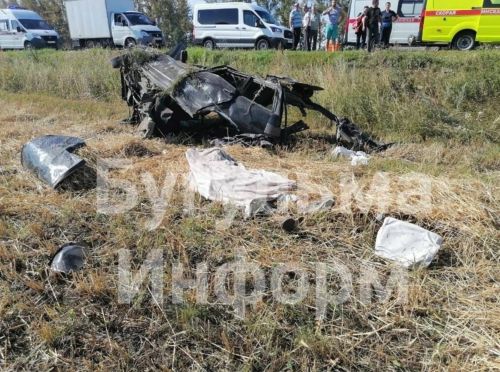 В Лениногорске трое пассажиров погибли в аварии