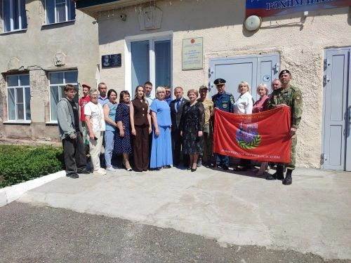 В Лениногорске бойцу СВО открыли мемориальную доску