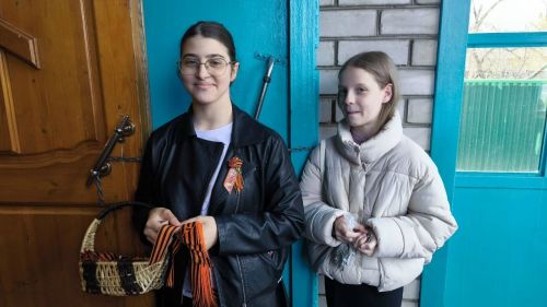 В храме Святой Троицы Лениногорска прошла акция «Георгиевская ленточка»