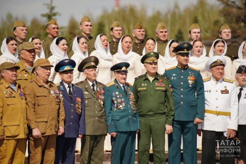 В Казани проходят съемки клипа в рамках всероссийской акции «Песни наших отцов»