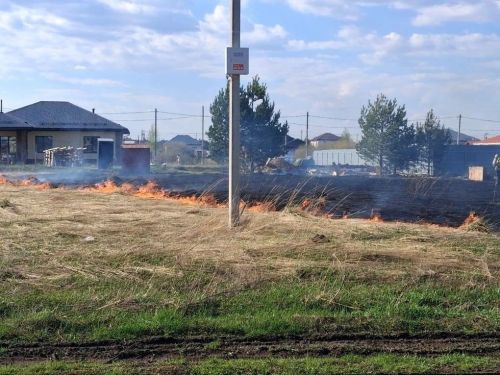 Огнеборцы Лениногорска напоминают о противопожарном режиме во всем районе