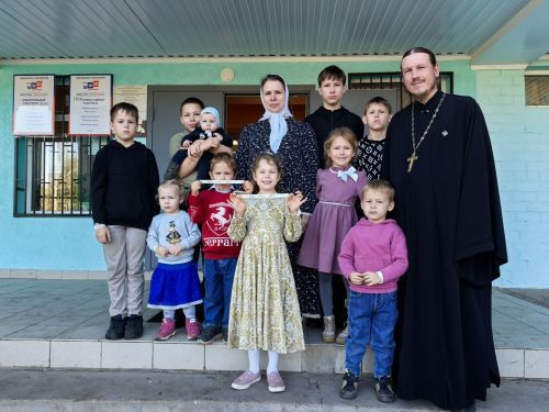 В Лениногорском районе Мария и Николай Псурцевы прибыли на выборы всей семьей