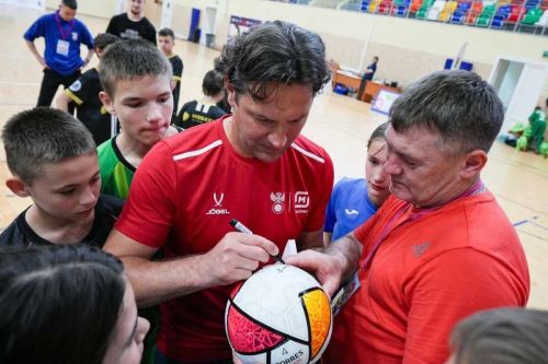 Легенды сборной России встретятся с фанатами перед игрой России с Ираном