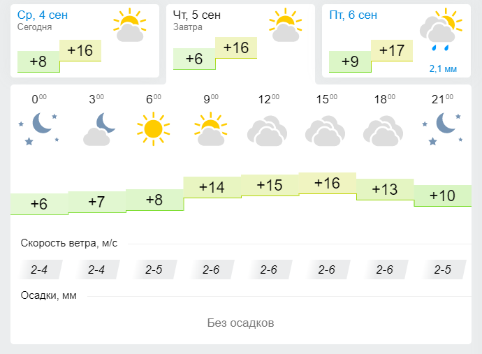 Погода брянск завтра подробно