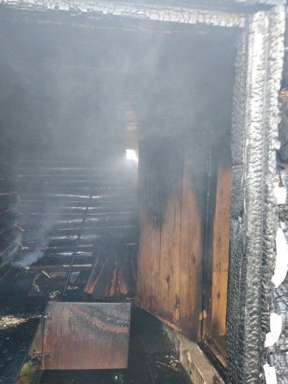 За два дня в Лениногорском районе сгорели две бани