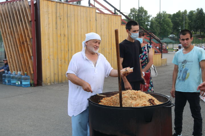 Детский праздник от мечети «Ихлас».