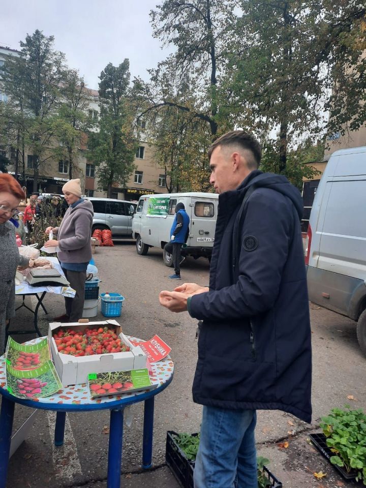 В Лениногорске проходит осенняя ярмарка