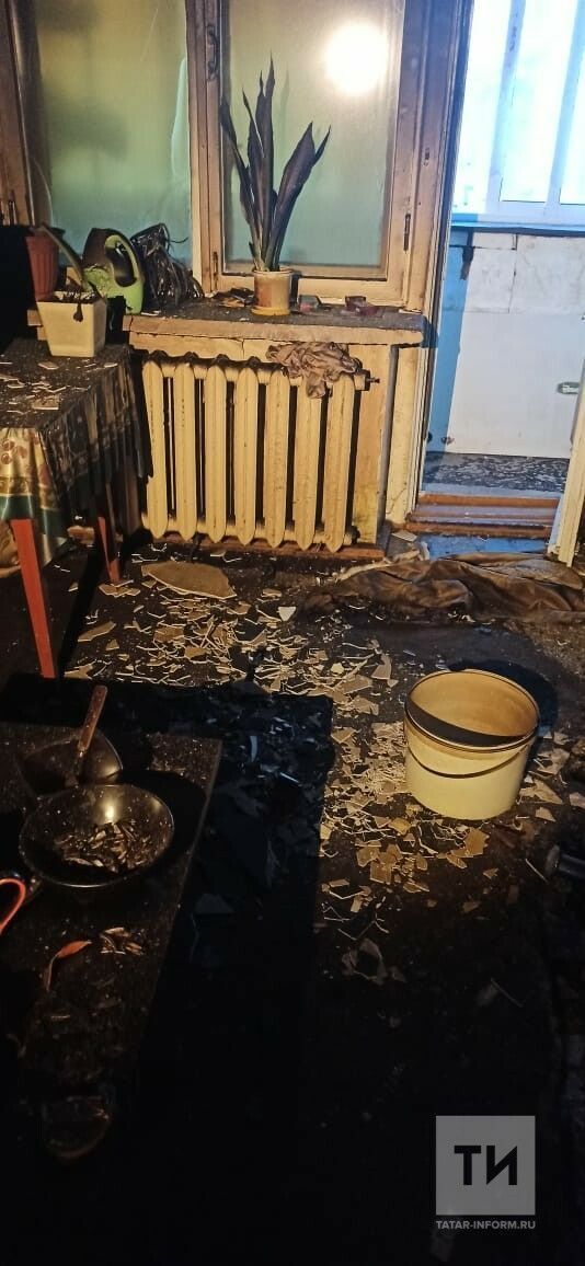 Лениногорец курил в постели и погиб в пожаре
