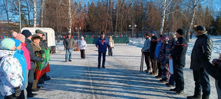 Лениногорские ветераны стали гостями на открытии Альметьевской городошной площадки