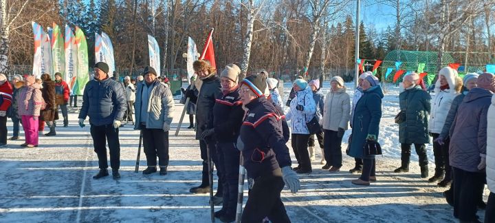 Лениногорские ветераны стали гостями на открытии Альметьевской городошной площадки
