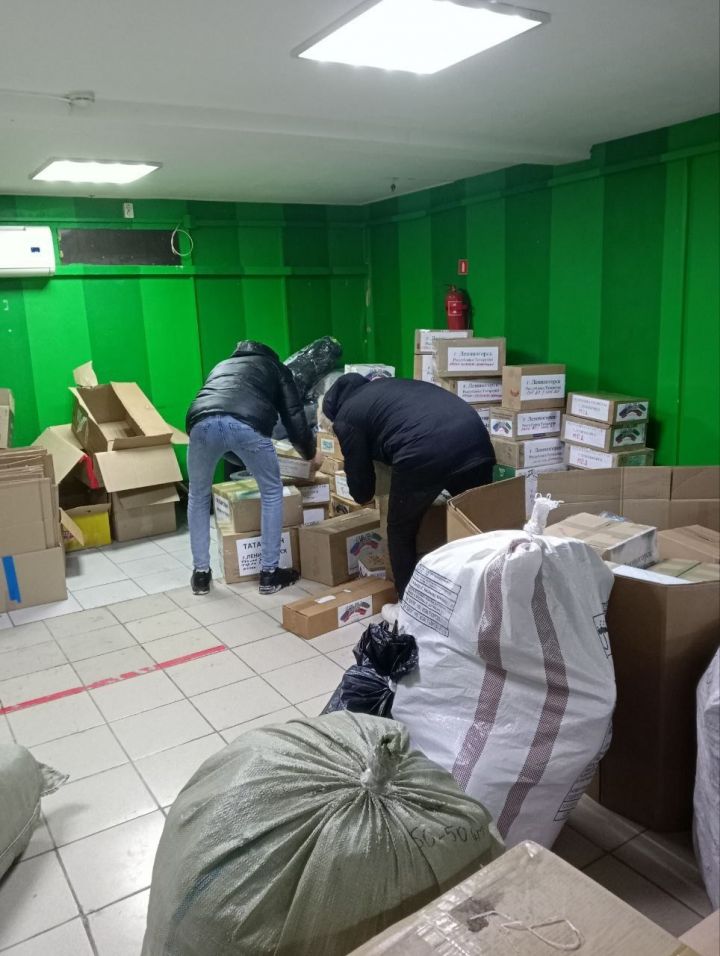 Гуманитарная помощь из Лениногорска направляется в зону СВО