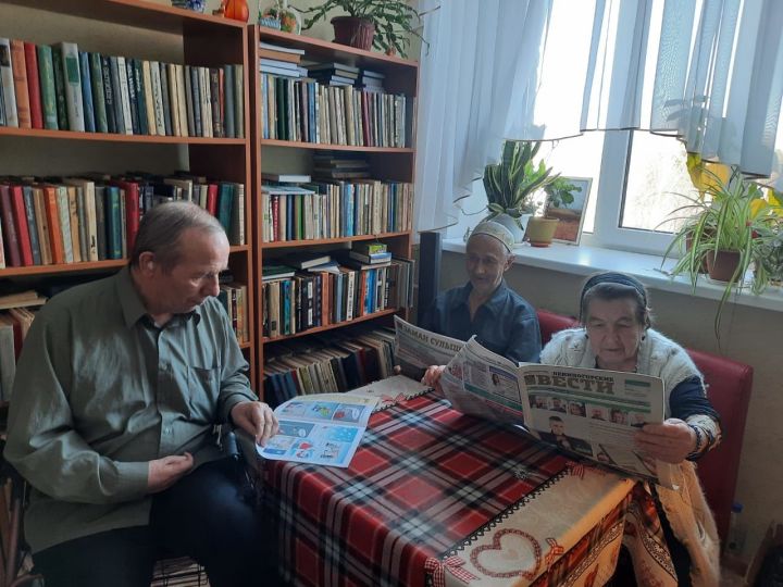 Обитатели Лениногорского дома престарелых и инвалидов благодарят благотворителей за «Лениногорские вести» и «Заман сулышы»