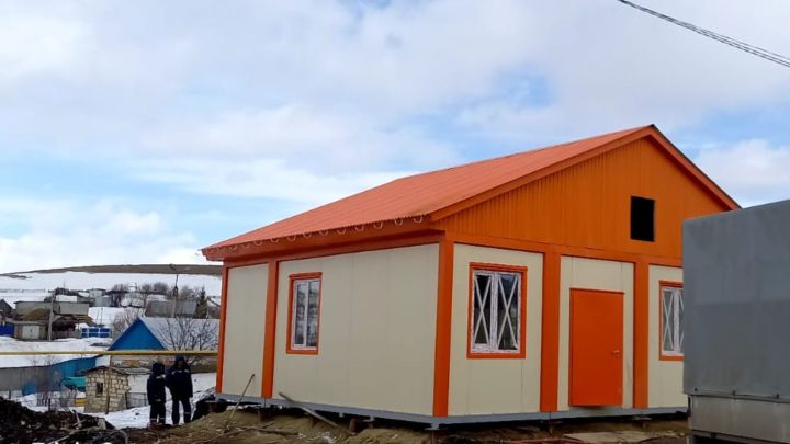 В селе Тимяшево Лениногорского района строится новый ФАП
