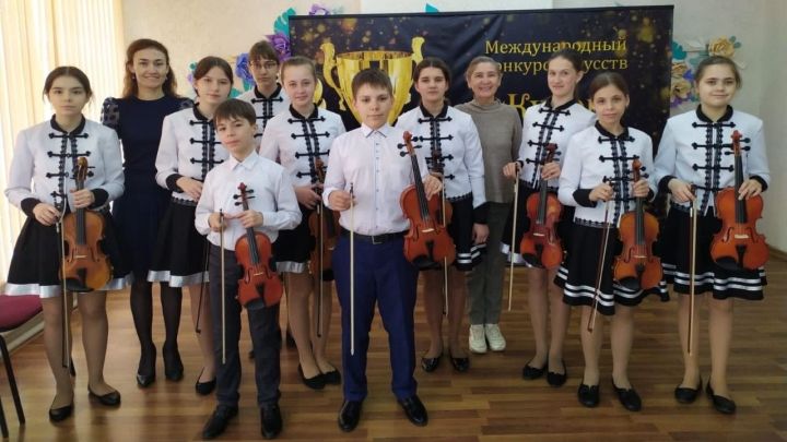 Лениногорские юные скрипачи получили диплом международного конкурса