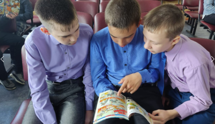 Лениногорские ученики школы № 14 побывали в детской библиотеке