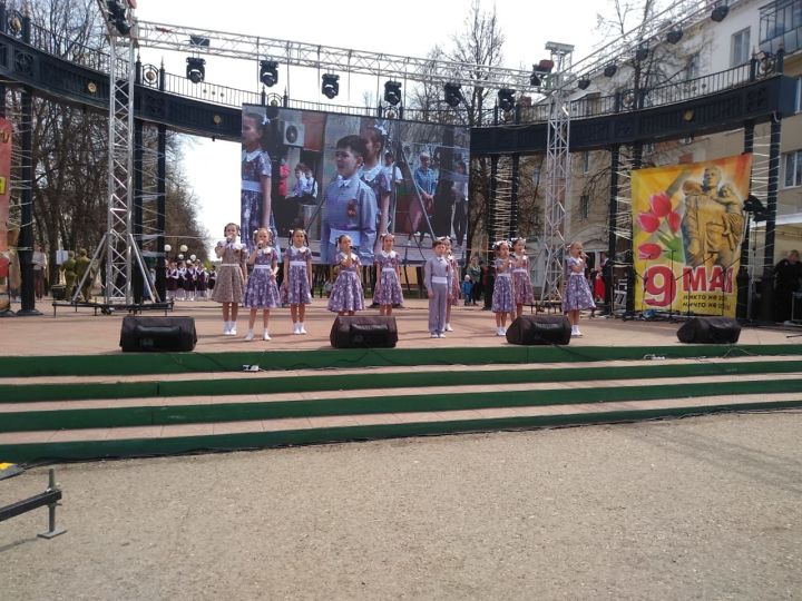 Для лениногорцев состоялся праздничный концерт,посвященный Дню Победы