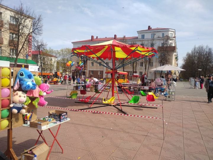 Для жителей Лениногорска приготовили праздничную программу,посвященную Дню Победы.