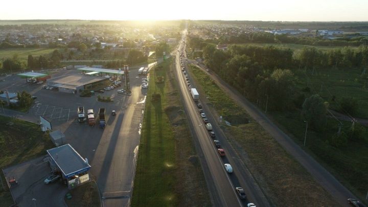 В Татарстане на трассе Казань-Оренбург планируется строительство обходной дороги в Сокурах