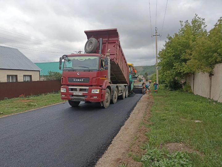 В Лениногорском районе завершается ремонт дорог