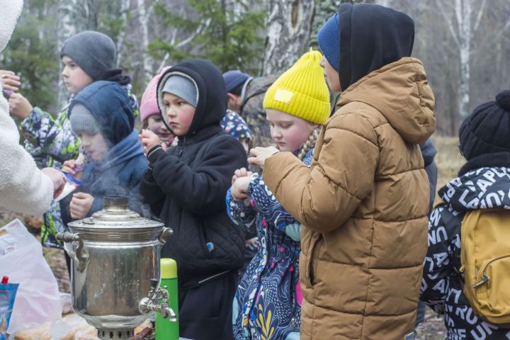 Лениногорские школьники приняли участие в походе выходного дня