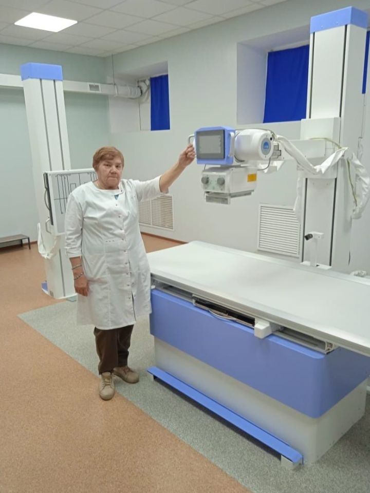 Более 10 тысяч жителей сел Лениногорского района смогут проходить рентген-исследования на новом цифровом оборудовании
