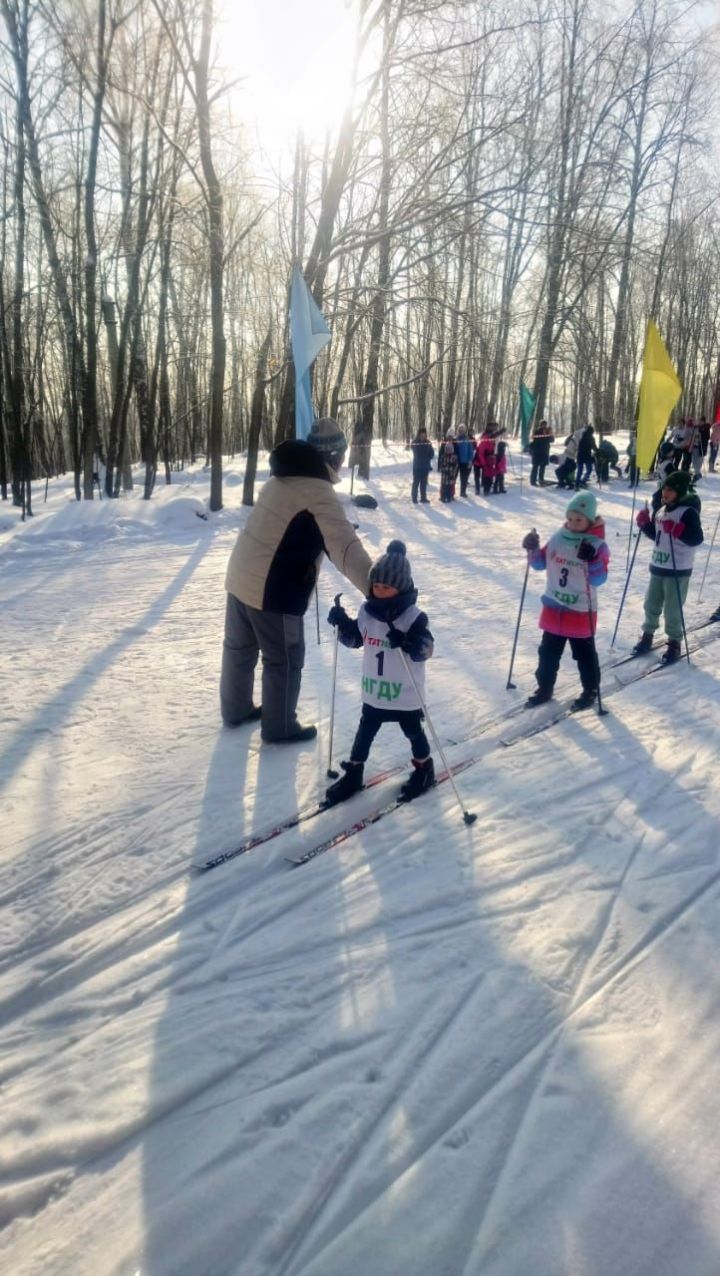 Традиционный турнир юных лыжников!