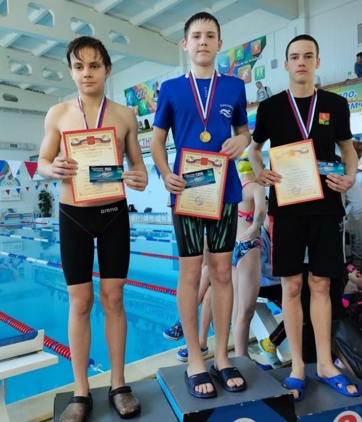 Лениногорские пловцы заняли призовые места в республиканских соревнованиях