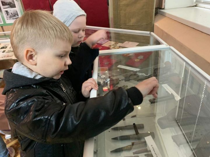 Дошкольники Лениногорска посетили Музей Боевой славы