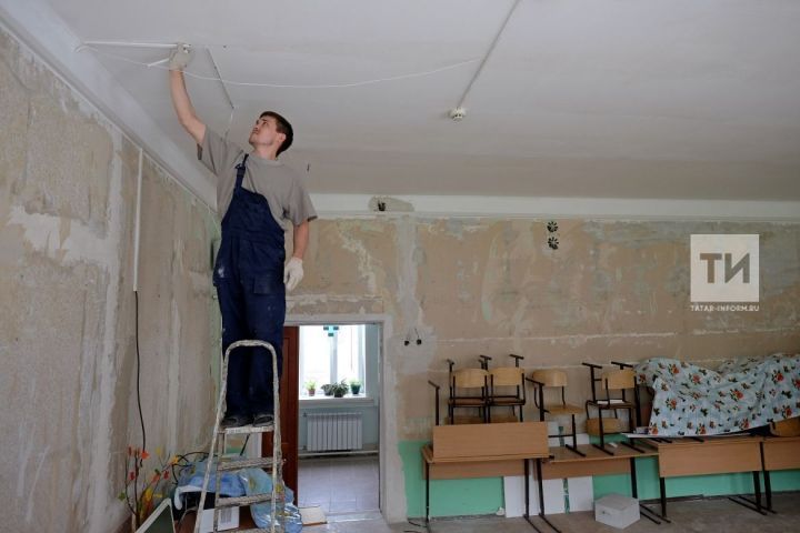 В Республике Татарстан отремонтировали более 30% школ
