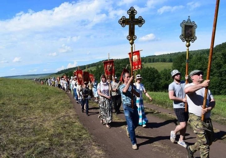 В Лениногорском районе прошёл крестный ход, посвящённый Параскеве-Пятнице