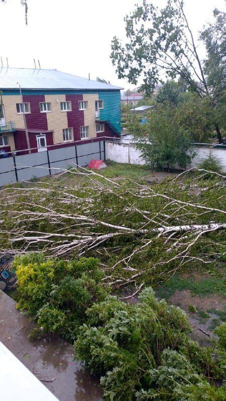 В Татарстане прошел разрушительный ураган