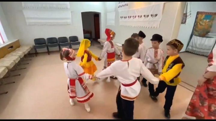 В Лениногорском краеведческом музее дети играли в старинные игры народов России