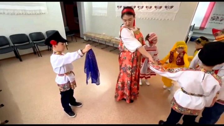 В Лениногорском краеведческом музее дети играли в старинные игры народов России