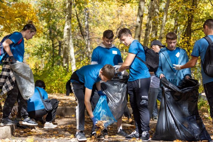 Лениногорский район принял от Бугульминского района эстафету проведения экологических мероприятий