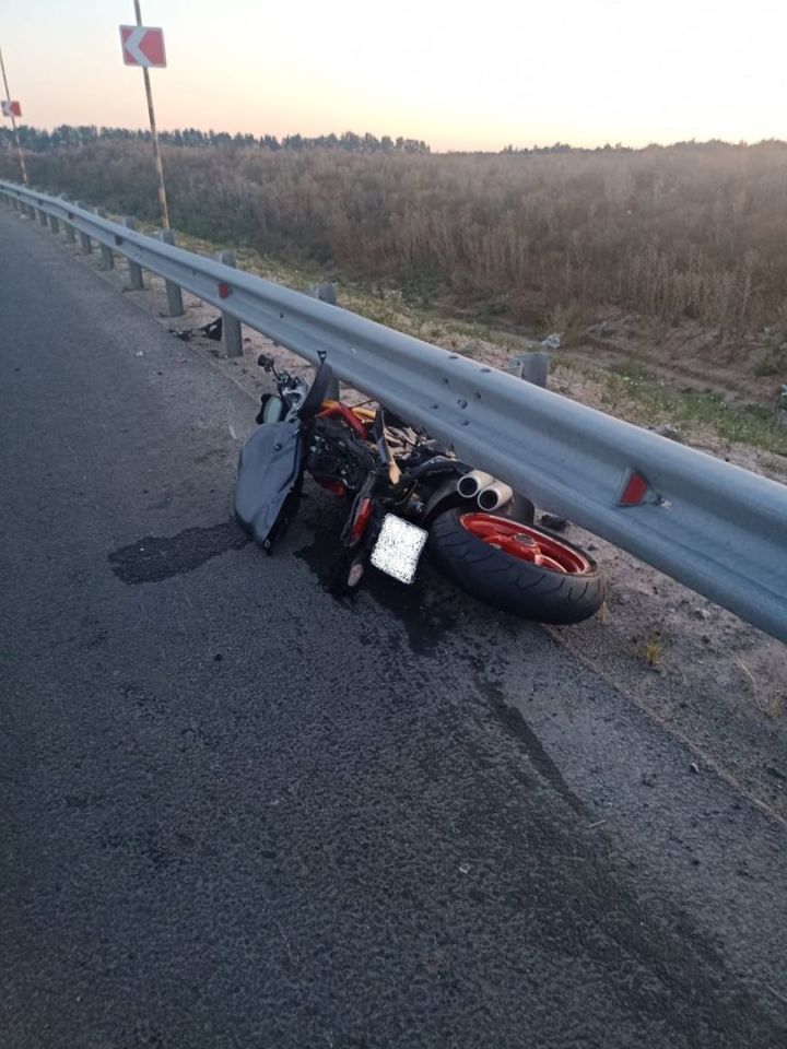 В Татарстане мотоциклист погиб на месте аварии