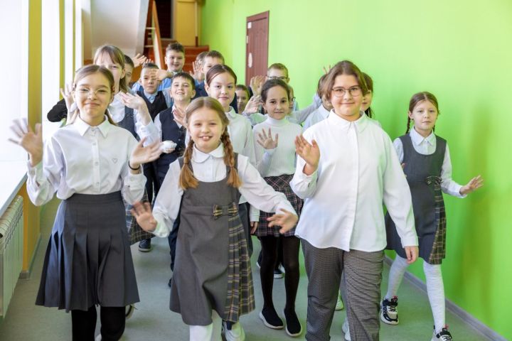 В школе № 8 Лениногорска произведен капитальный ремонт на средства гранта «Татнефти»