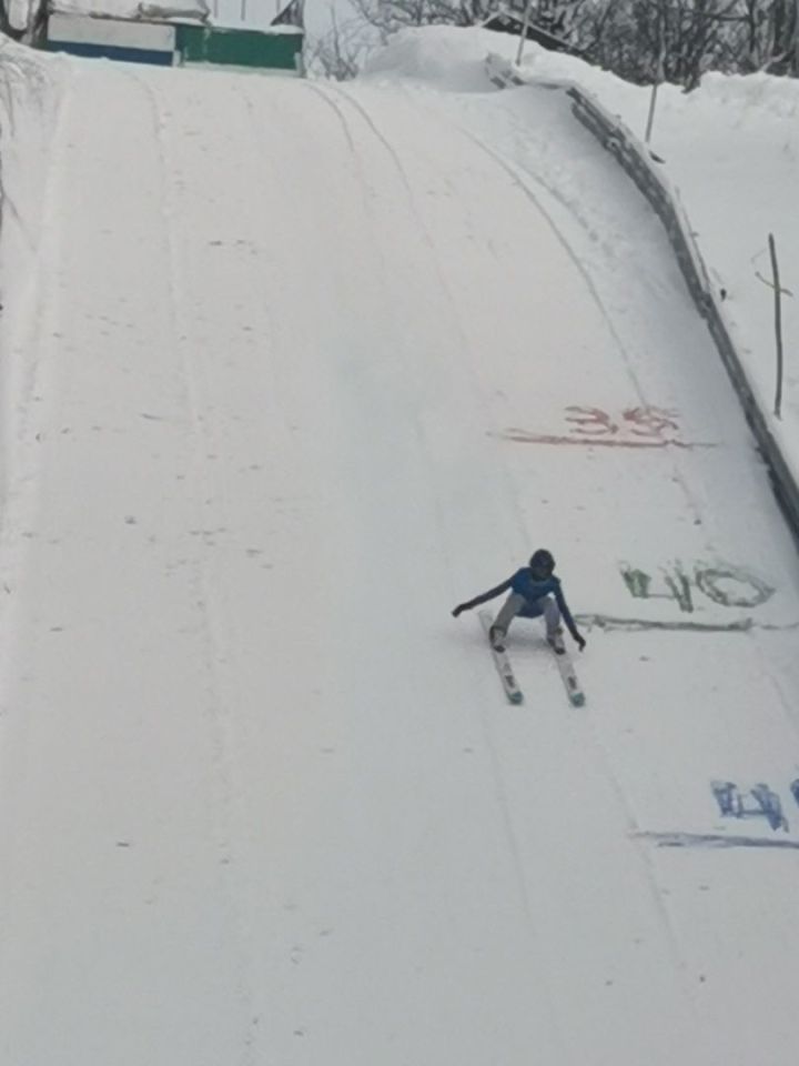 В Лениногорске прошли Всероссийские соревнования по прыжкам на лыжах с трамплина «Татарстан яшьлеге»