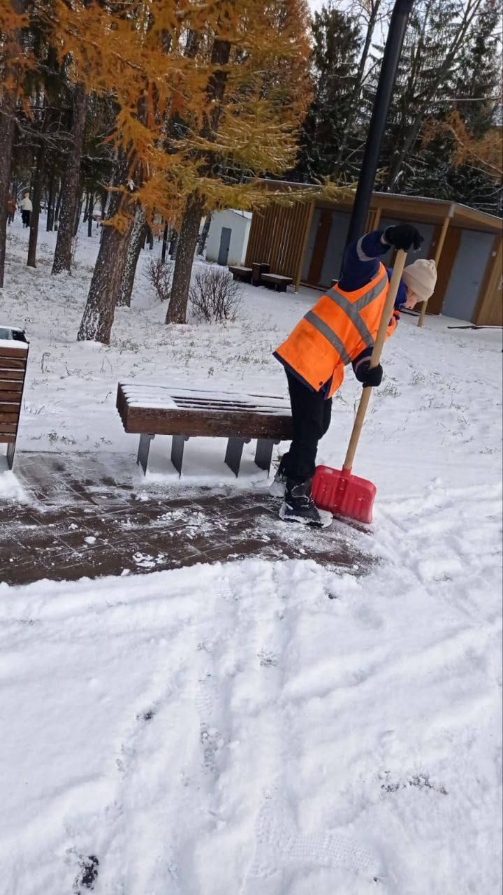 Дорожные службы Лениногорска перешли на круглосуточный режим работы