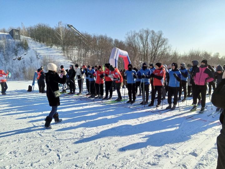 В Лениногорске прошла Всероссийская массовая лыжная гонка «Лыжня России»